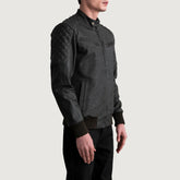 Leris Brown Leather Bomber Jacket